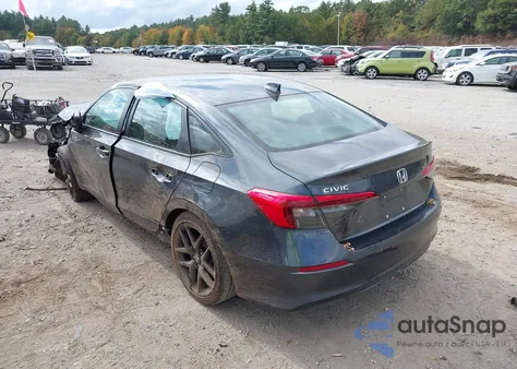 2024 Honda Civic Sport из США, поврежденный, VIN 2HGFE2F51RH548531